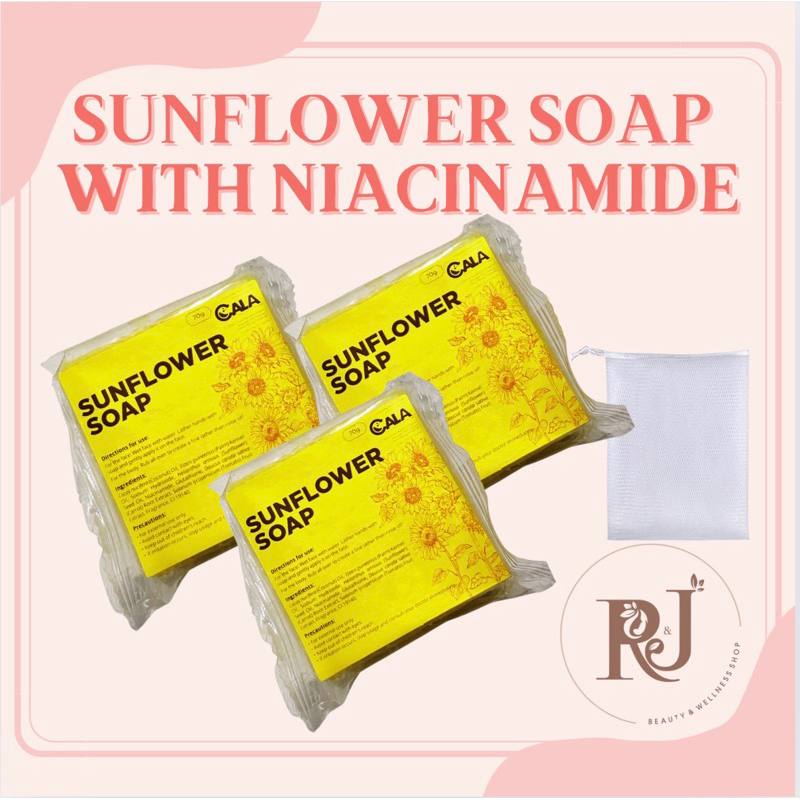 SCT UNLIMITED SUNFLOWER SOAP WITH NIACINAMIDE 70g | DUO SOAP | SOLO ...