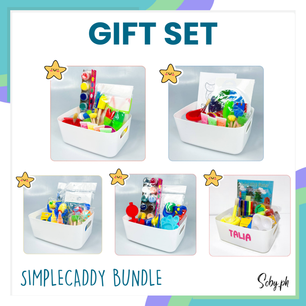 SOBY PH - Personalized Simple Caddy Art Set Bundle (Giveaway Kits for ...