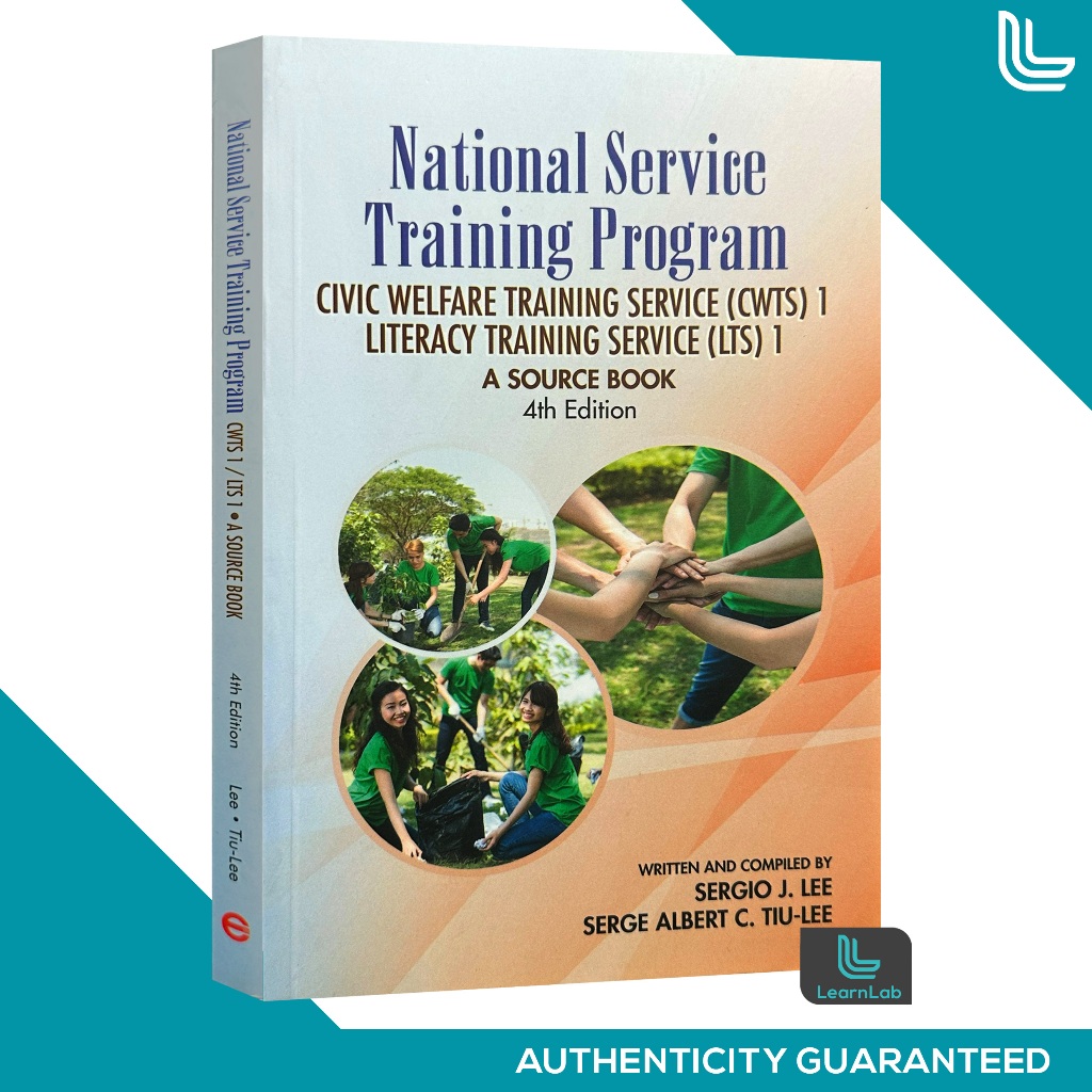 National Service Training Program Nstp Cwts 1 Lts 1 4th Edition Sergio Lee Serge Tiu Lee 4339