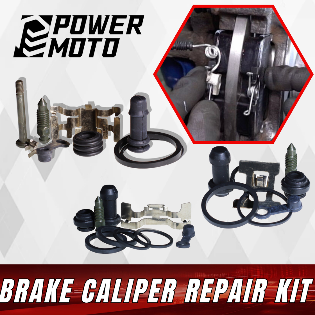 BRAKE CALIPER REPAIR KIT FOR MIO/RAIDER 150 REAR/RAIDER 150 REAR/XRM ...