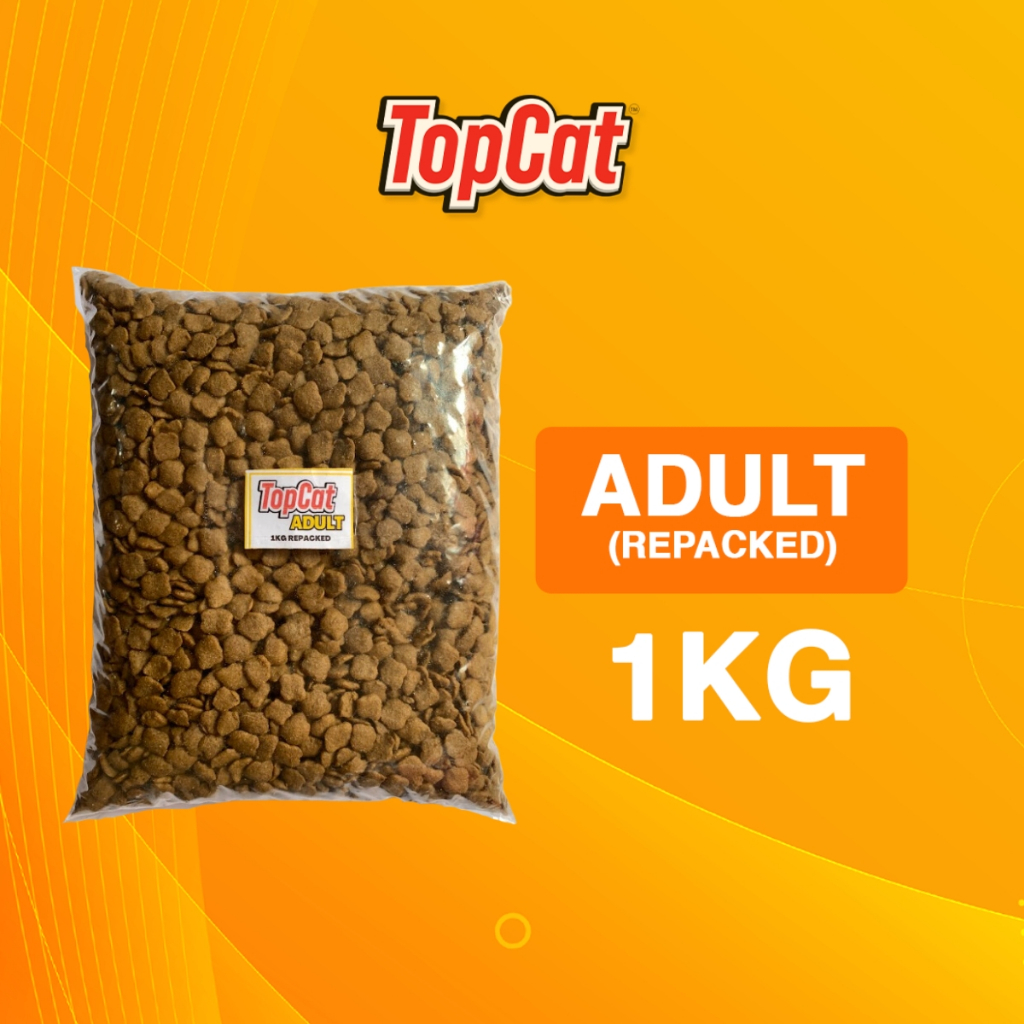TopCat Adult Cat food 1 Kilo Repacked | Shopee Philippines