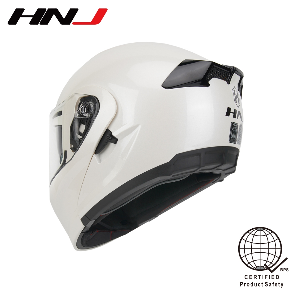 HNJ A119 Plain Modular helmet for motorcycle | Shopee Philippines