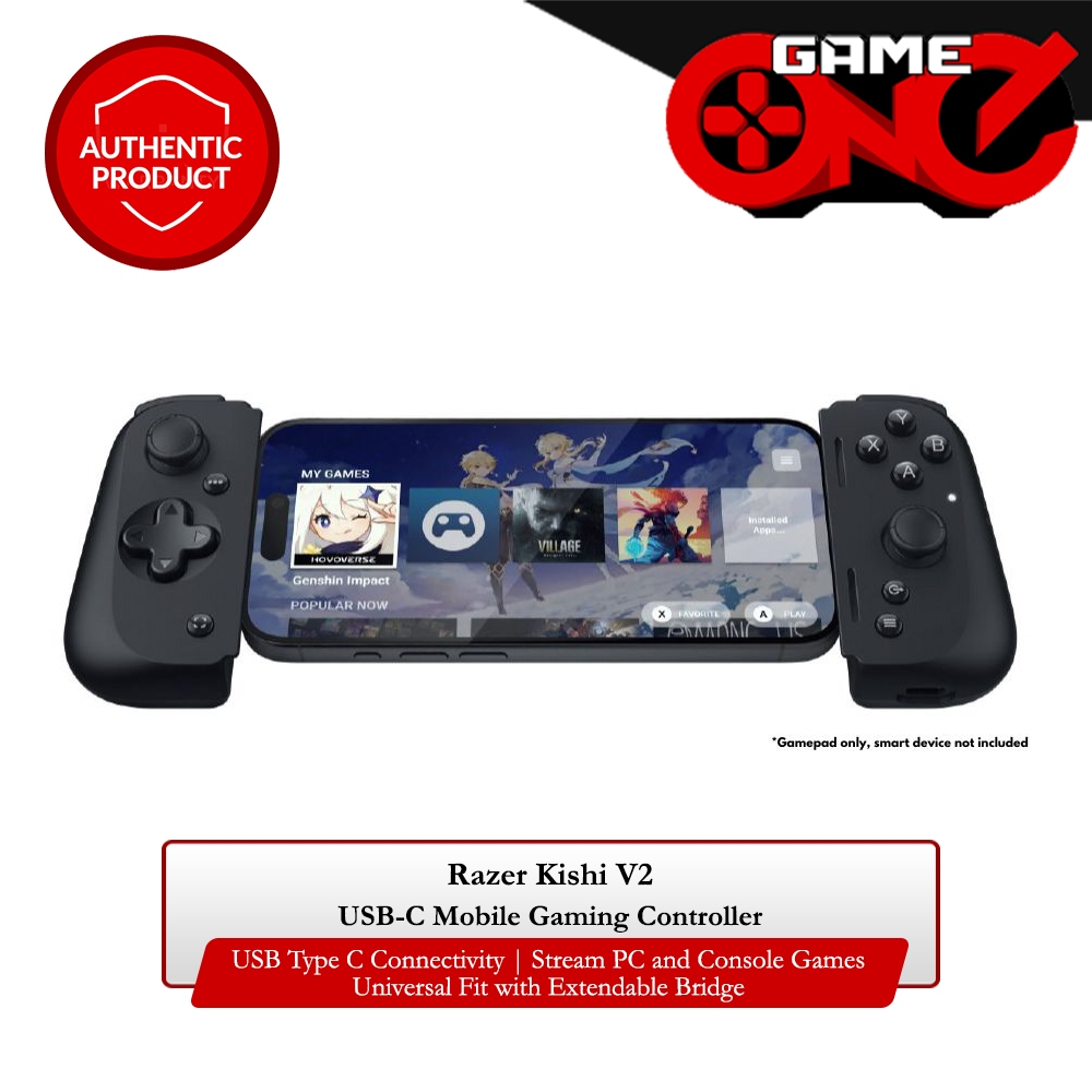 Razer Kishi V2 USB-C iPhone and Android Gaming Controller | Shopee ...