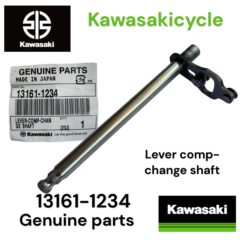 Kawasaki Barako I (V1) CHANGE GEAR SHAFT / GEAR SHIFT SPINDLE 13161