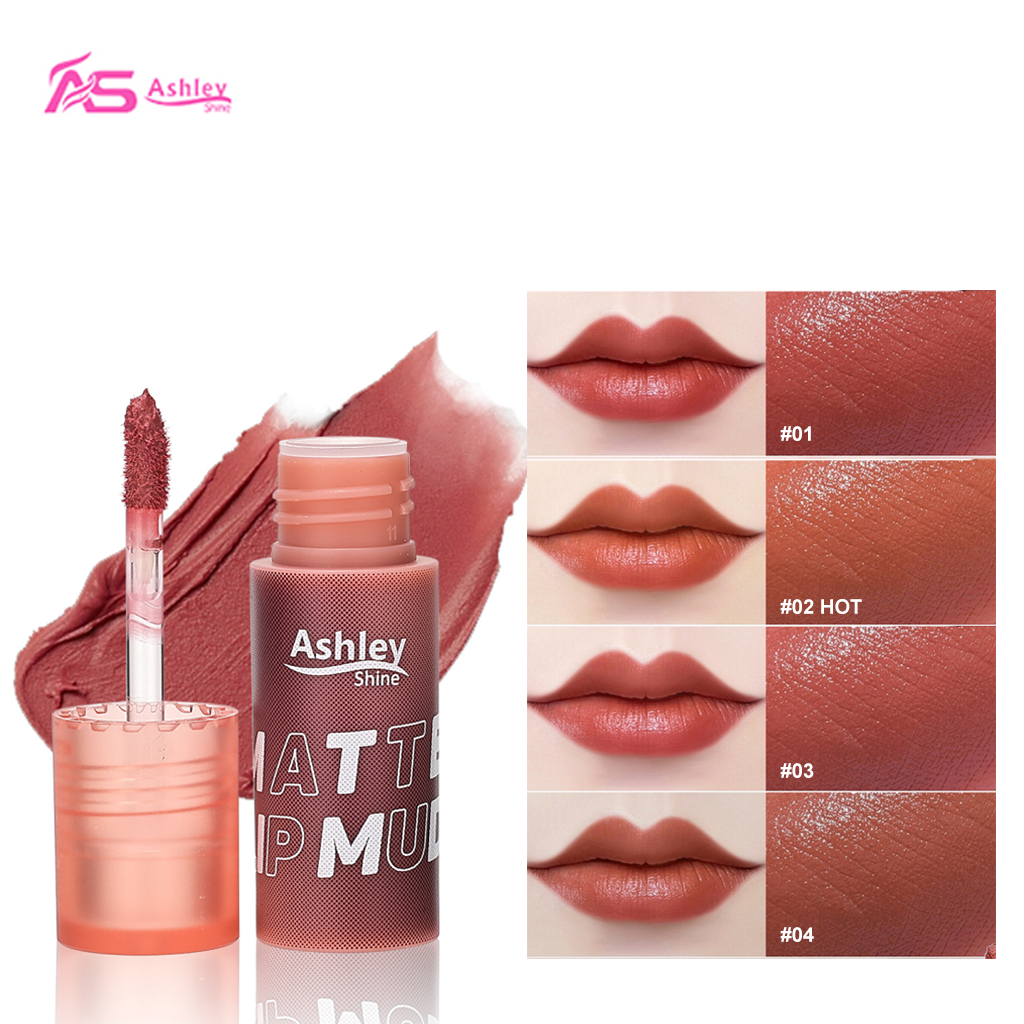 Ashley Shine Velvet Non-Sticky Lip Gloss Waterproof And Moisturizing ...