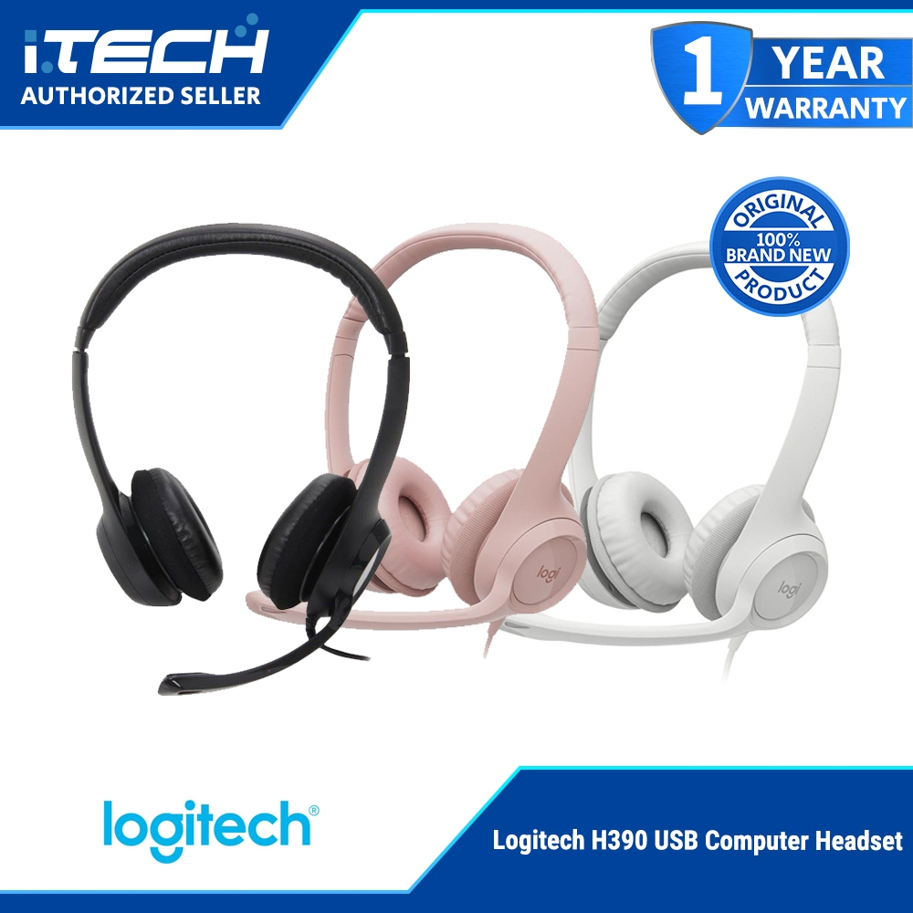 Logitech H390 USB Computer Headset | Shopee Philippines