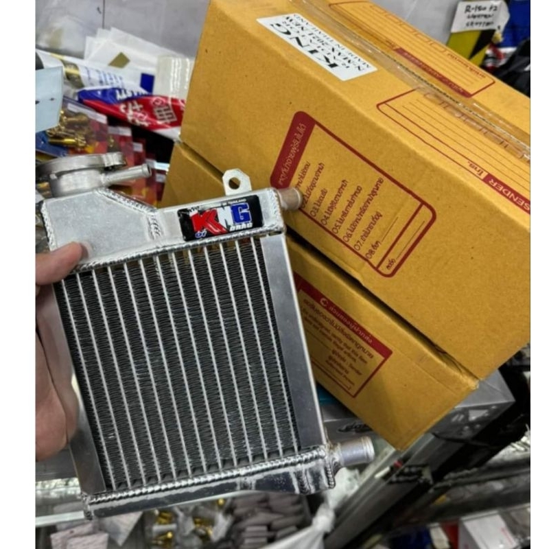 KING OF DRAG BIG RADIATOR (2 ROW) FOR YAMAHA AEROX V2 / NMAX V2 ...