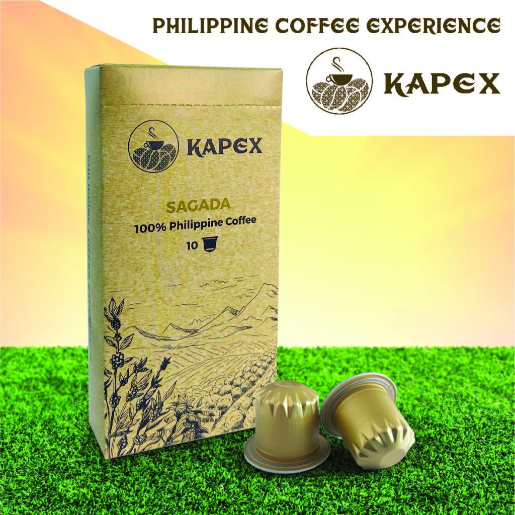 Kapex Nespresso Compatible Coffee Capsules Sagada 10 Philippine Coffee Capsule Pods