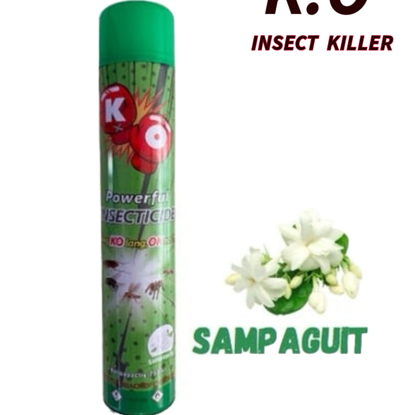K.O INSECT KILLER POWERFUL INSECTICIDE | Shopee Philippines