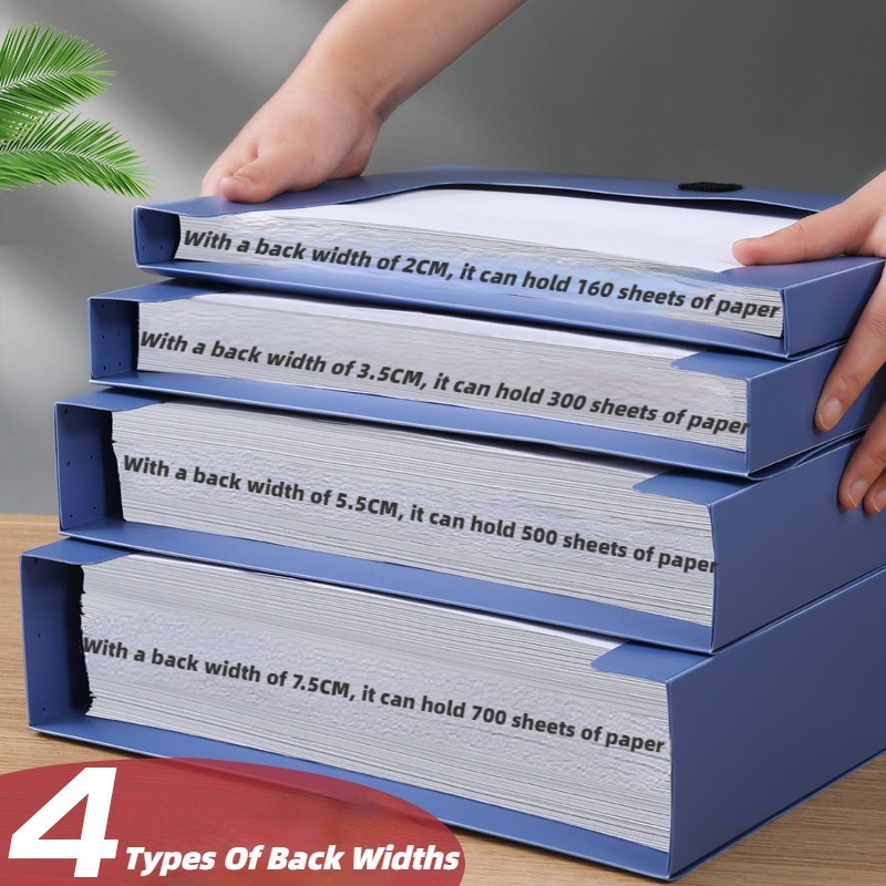 Document Box Long File Case File Box Bond Paper Organizer Document ...