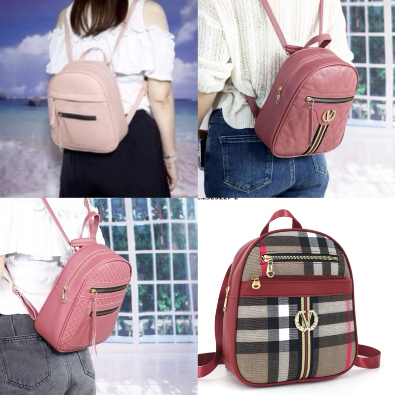 small multi purpose fashion bag can be use as sling and backpack Shopee Philippines