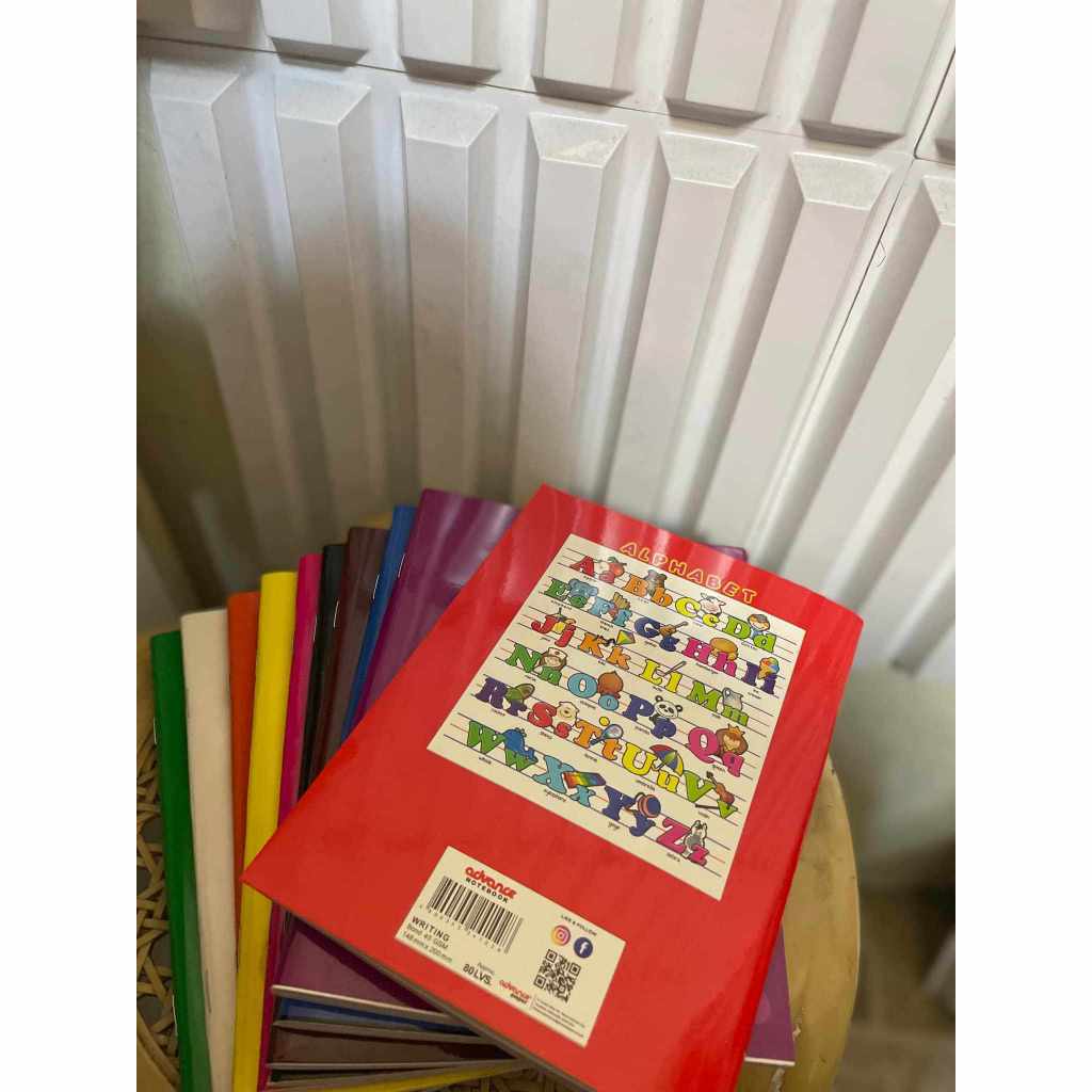 Colorcoded NOTEBOOK with free 2 GEL PEN ( sold per BUNDLE of 10 colors ...