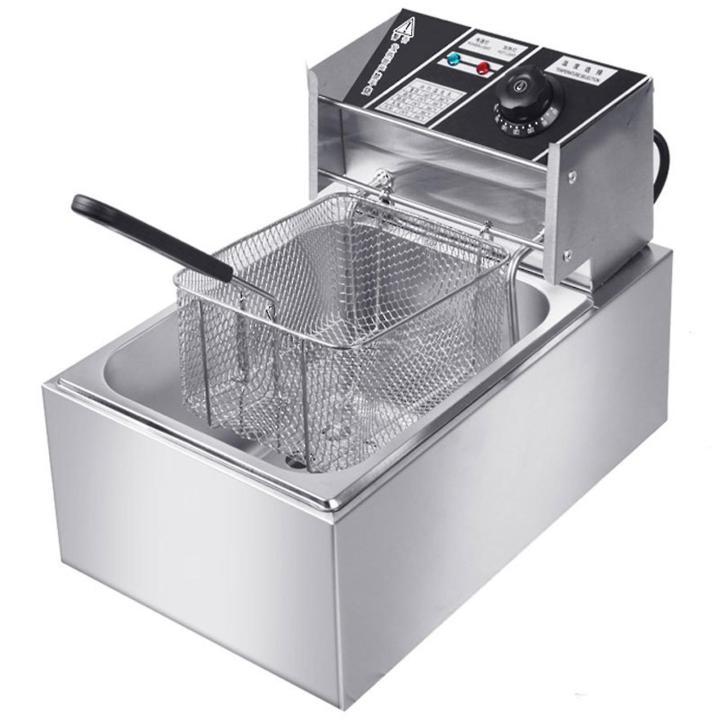 Electric Deep Fryer Single Tank 6L Double Tank 12L With Double Basket ...