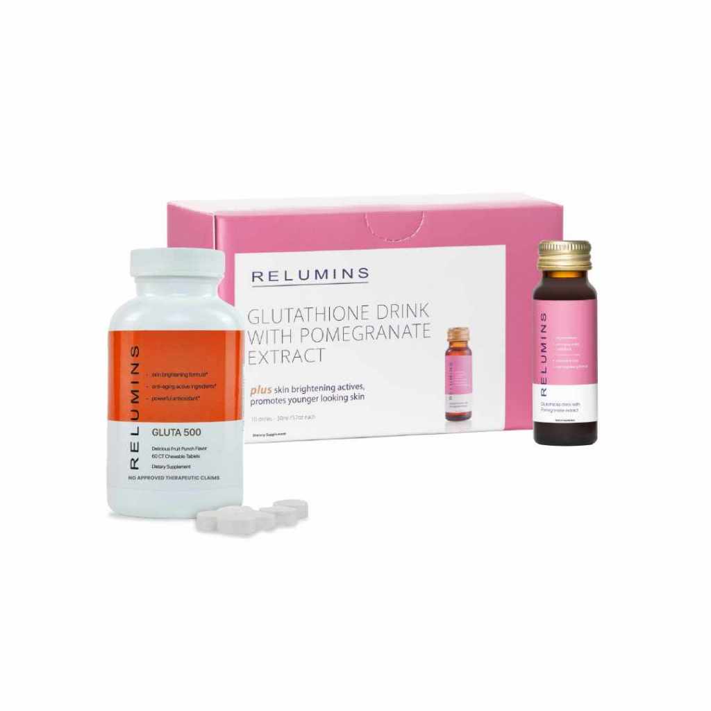 relumins beauty glutathione drink Relumins Beauty Glutathione Drink - Pomegranate Flavor with free Gluta 500