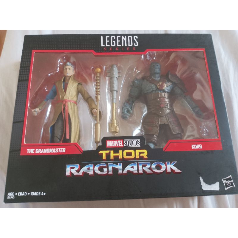BRAND NEW MARVEL LEGENDS THOR RAGNAROK: GRANDMASTER AND KORG | Shopee ...