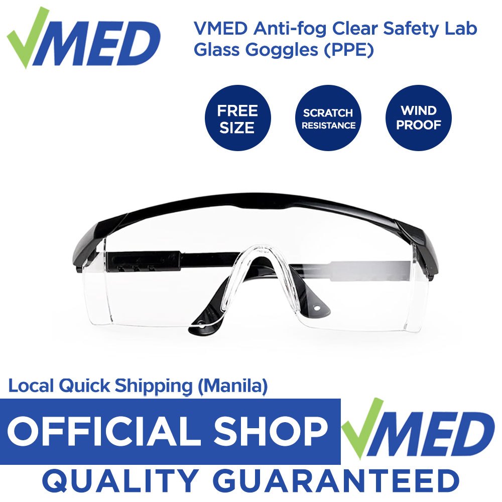 VMED Anti-Wind Anti-Ultraviolet Anti-fog Safety Dustproof Medical  Laboratory Safety Glasses Goggles