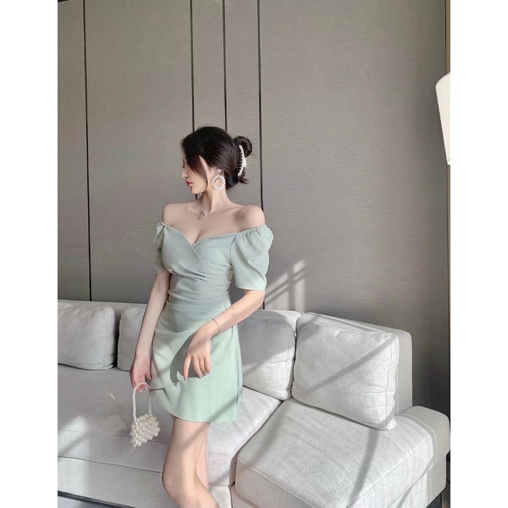 sexy green summer dress Anne Shirley dress – MayaHotenkoDress main image 0