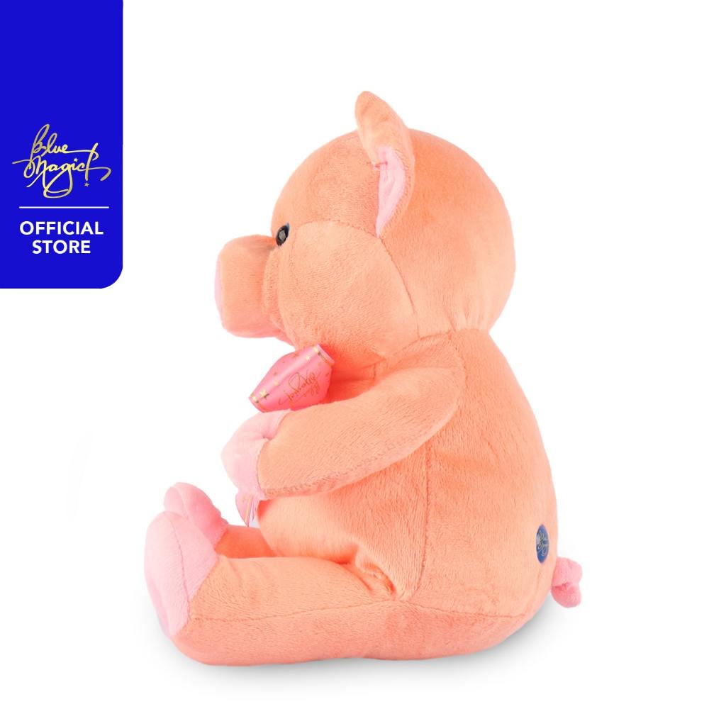 Blue Magic Becky Small Peach Pig Stuffed Toy Shopee Philippines