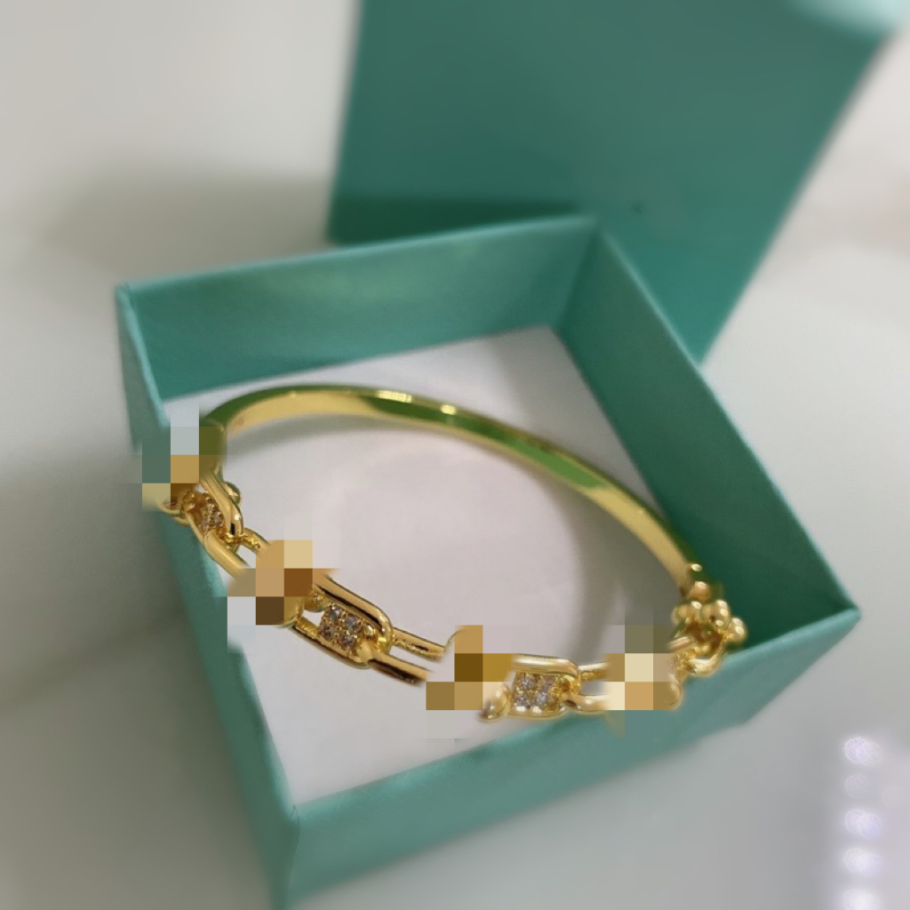 duonichua#Thailand gold gold plated u bangle ring for women ladies free ...