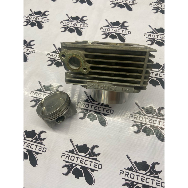 Raider R150 Cylinder Block w/ Piston Set Small Dents SGP (Original-Used ...