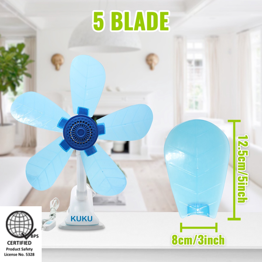 5 Blades Portable Clip Fan imax | Shopee Philippines