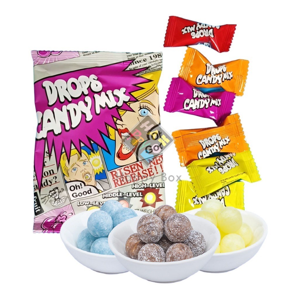 Sour Drops Candy Mix Hard Sweet Candy Plum Sour Refreshing Candy SUGAR ...