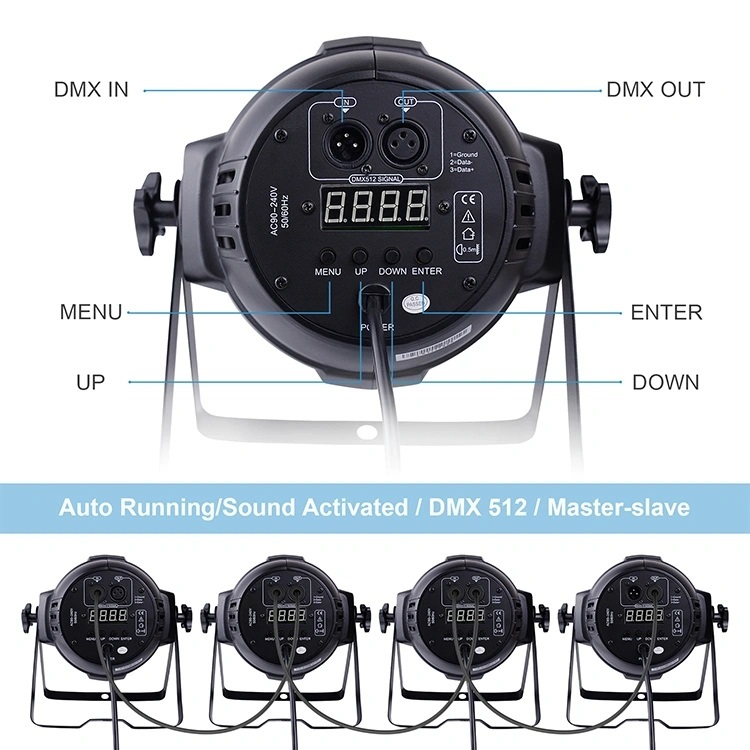 Big Dipper LP001-Plus Stage Lights LED 60*3W RBGW Par Lights | Shopee ...