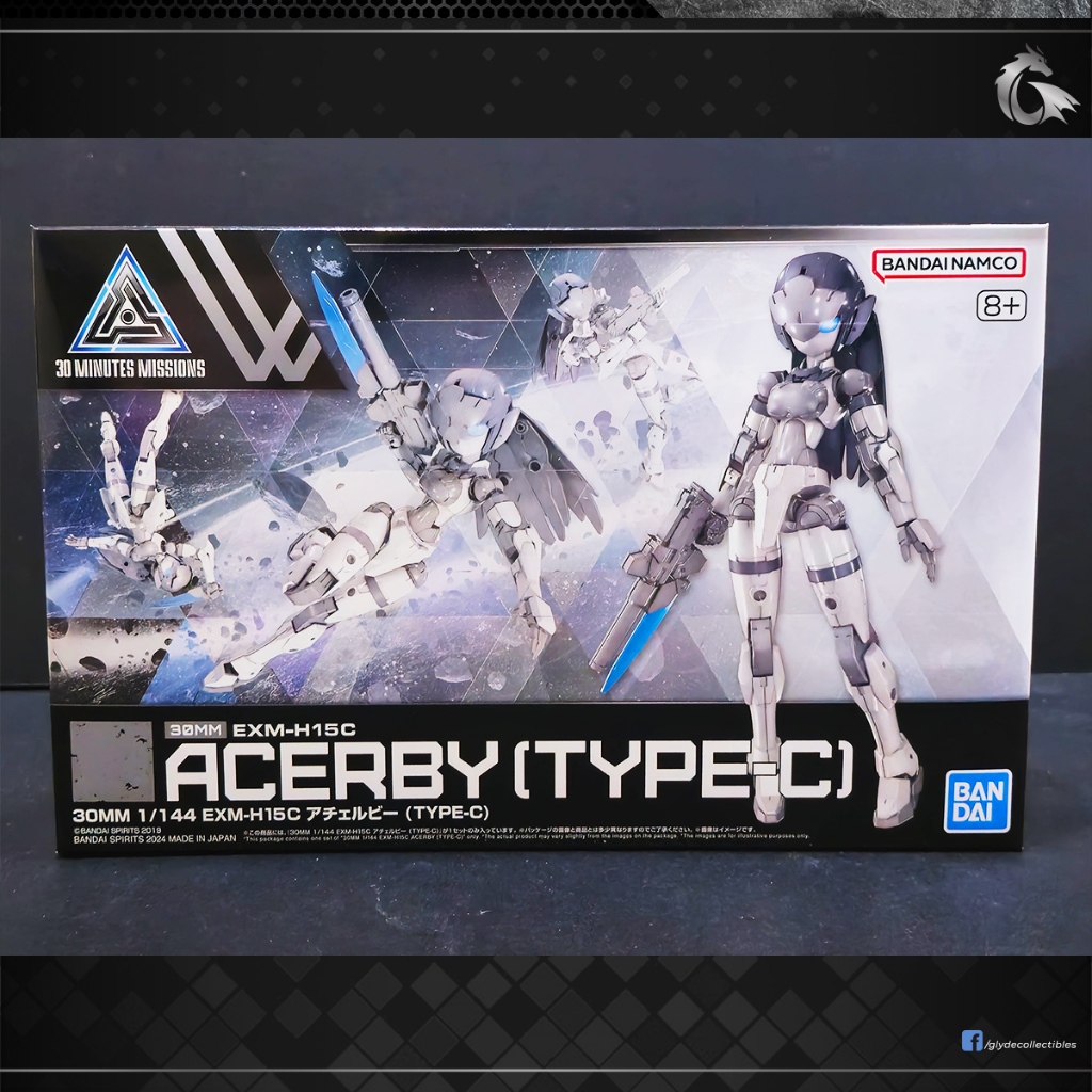 30mm Exm-h15c Acerby Type-c 1/144 1/144 Maquette Pop culture/Manga