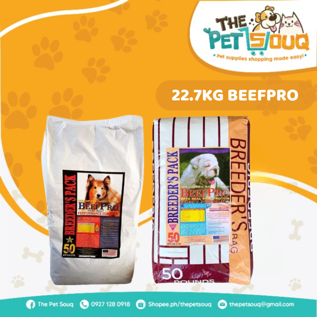BEEF PRO Puppy or Adult 22.7kg | Shopee Philippines