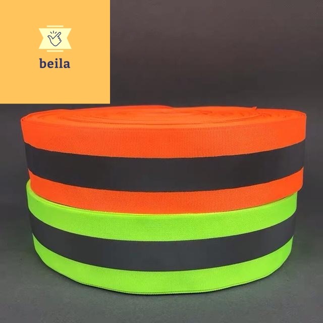 (COD)2 inches reflective cloth tape reflector tape 50/100/200 meters ...