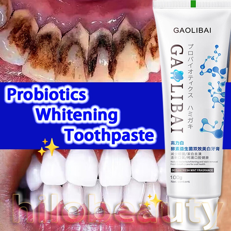 Probiotic Caries Toothpaste Japan Teeth Whitening Remover Caries Plaque ...