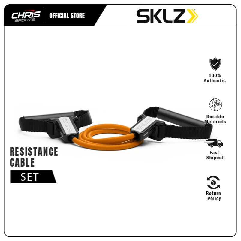 SKLZ Resistance Cable Set Durable versatile training cables Slide Lock technology Shopee Philippines