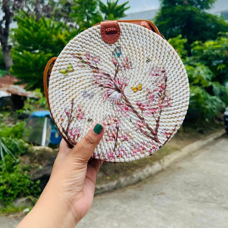 Original Rattan Bag From Bali Indonesia 20cm Rattan bag Wholesale price Shopee Philippines