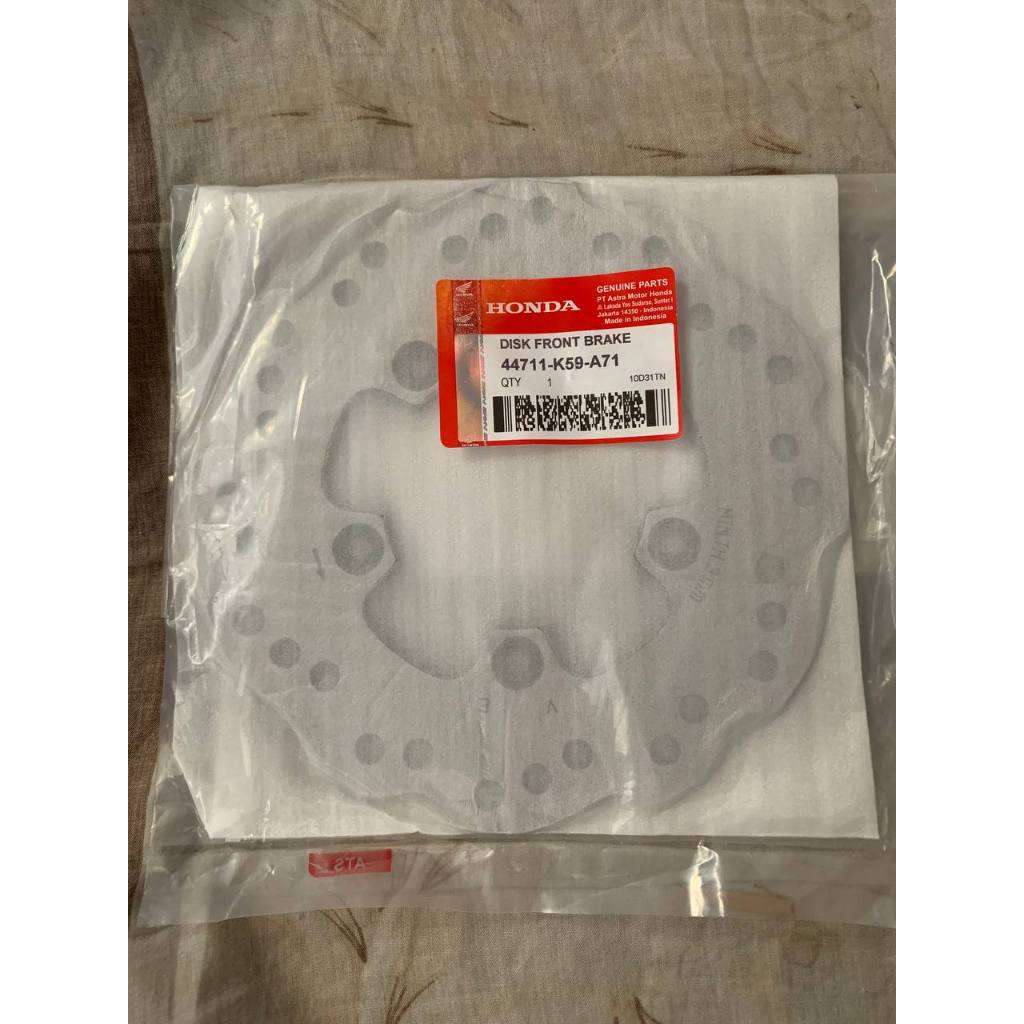 Front Disc Brake for Honda Click 150i (44711-K59-A71) | Shopee Philippines