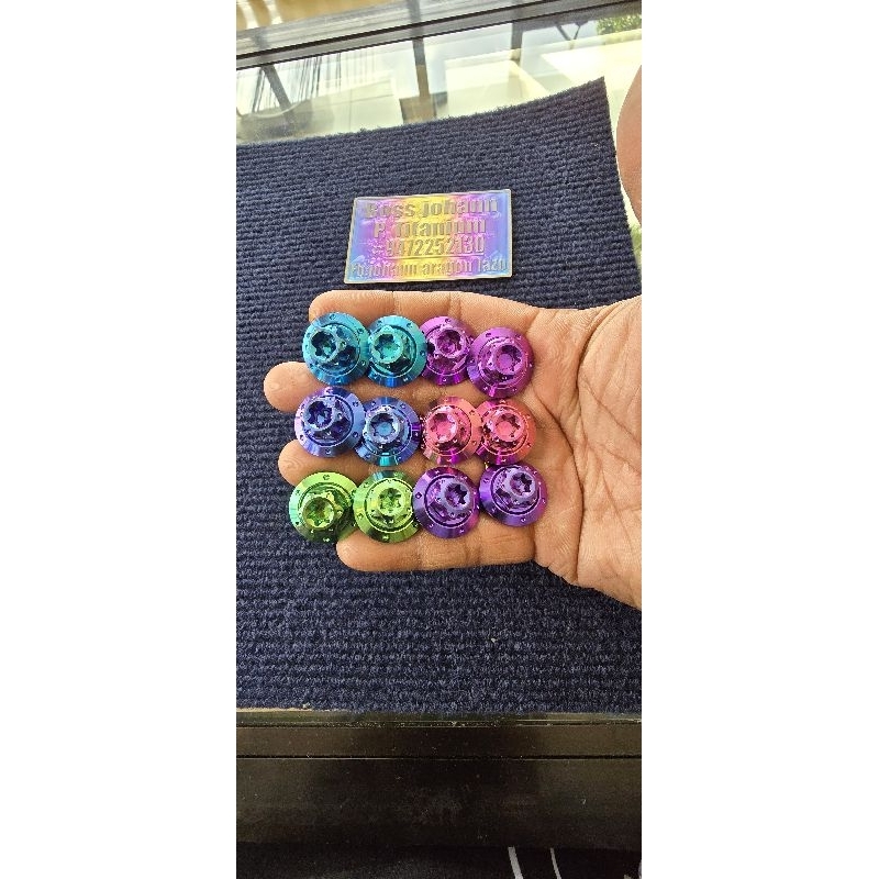 Gr5 Titanium 10x25 caliper bolts Shopee Philippines