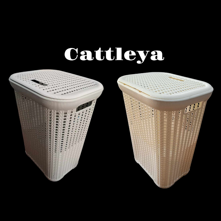 NIKKO Cattleya Laundry Basket With Cover Stock No 888 Shopee Philippines