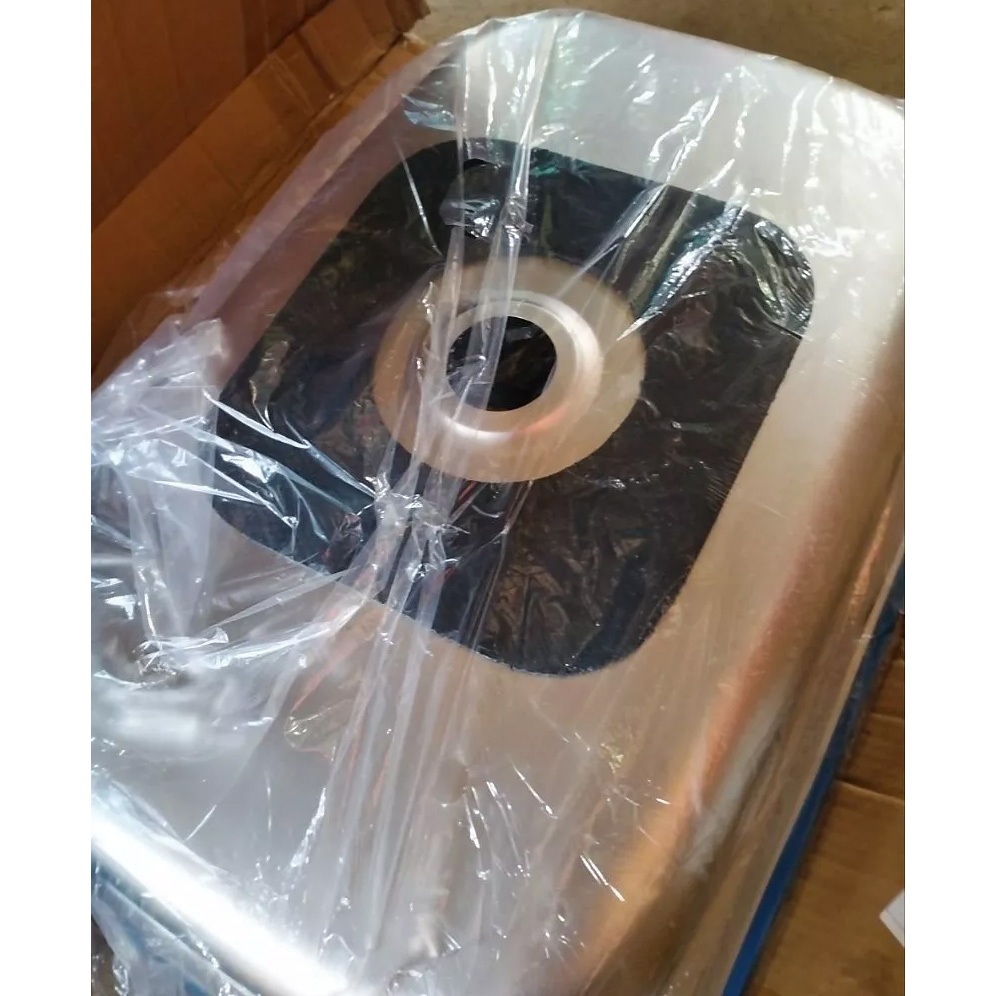 Melika Stainless Kitchen Sink 14x20 16x24 Heavy Duty Lababo With PVC ...