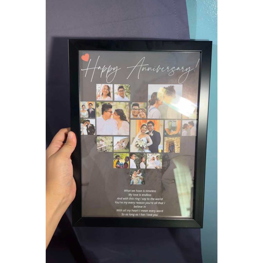 Customized Photo Frames A4 Size | Shopee Philippines