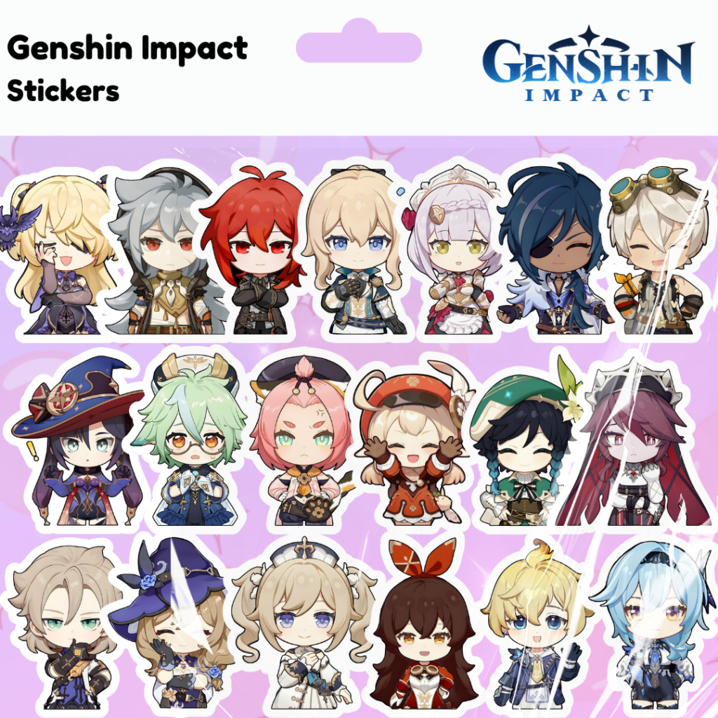 genshin-impact-mondstadt-characters-waterproof-vinyl-stickers-set-4-9