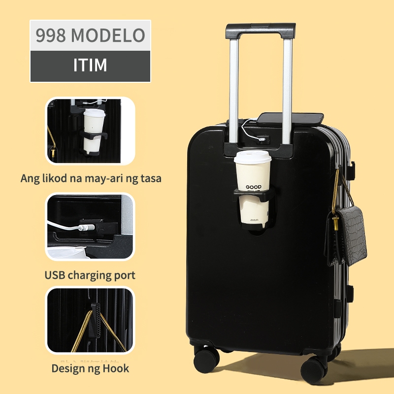 Hard case luggage with usb charger online