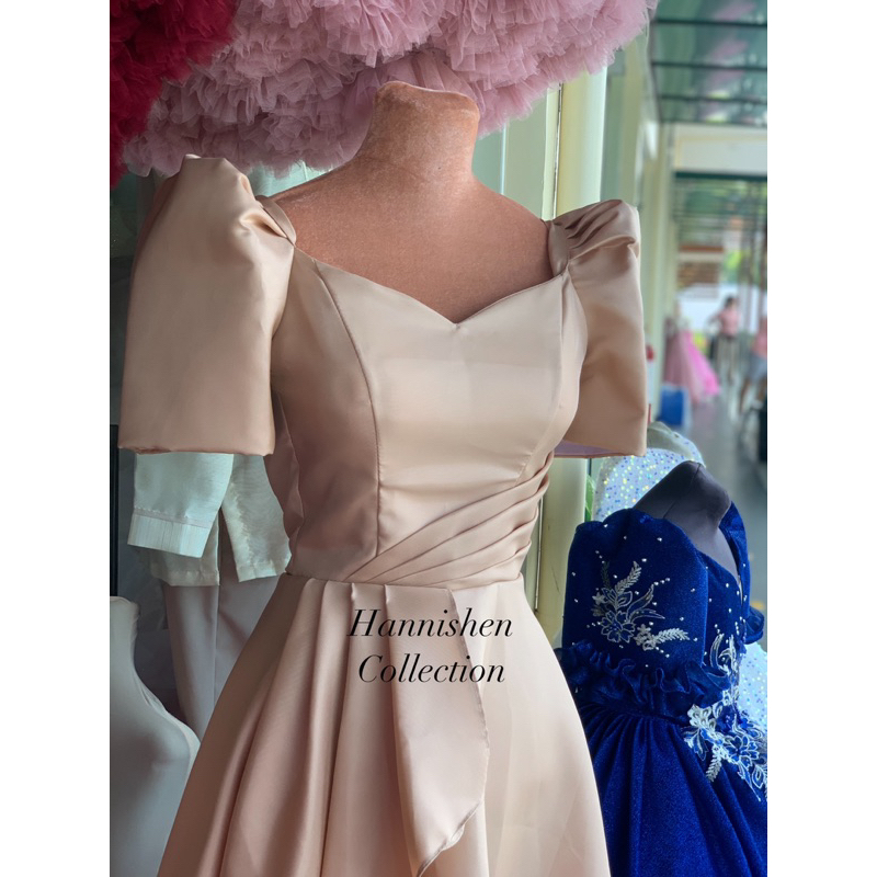 sachin and babi light blue dress Cocktail Gown In Philippines Divisoria, Formal Dress main image 1