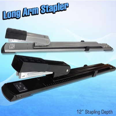 Deli 0334 Long Arm Stapler 12 inches Stapling Depth | Shopee Philippines