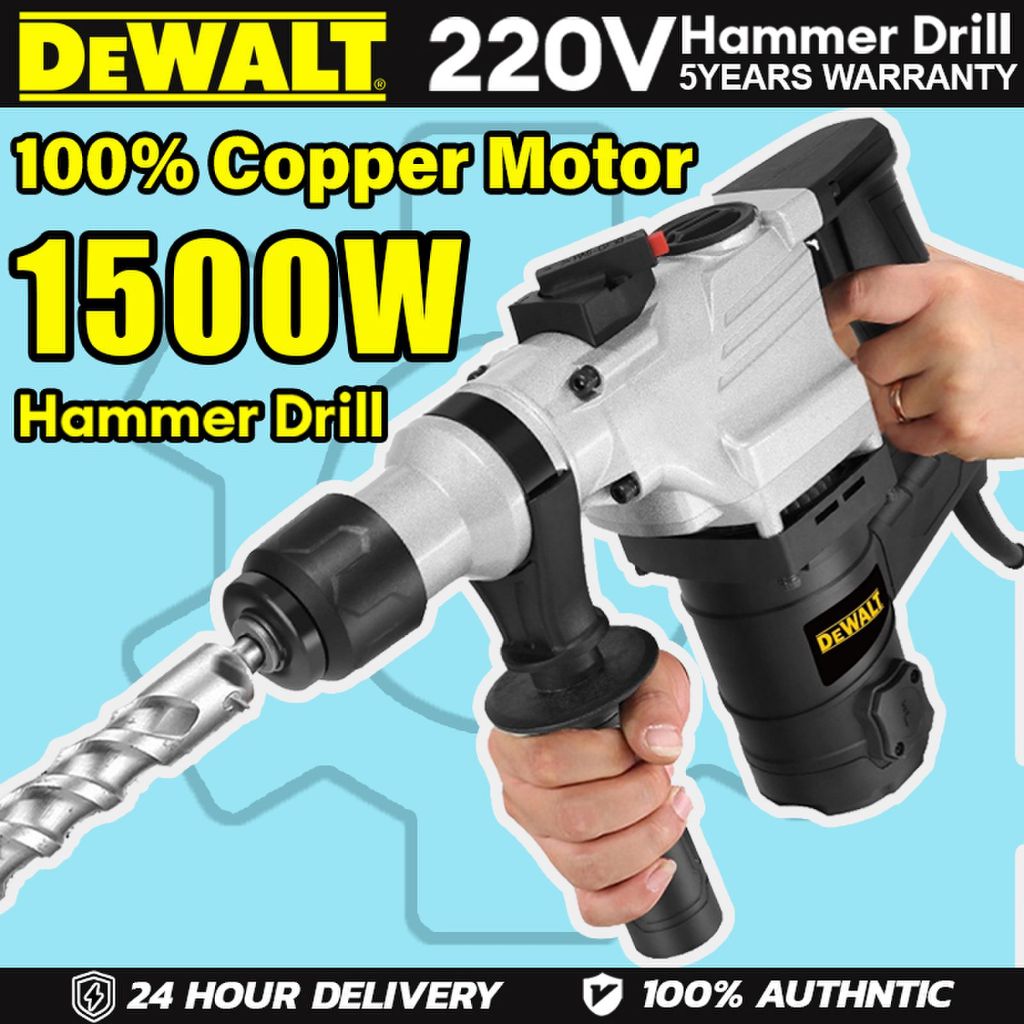 【Free 5 Drill Bits】MAKITA 1500W 26mm Heavy Duty Chipping Gun Rotary ...