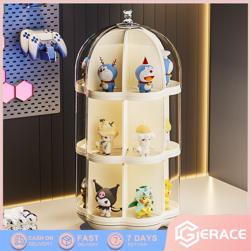 Acrylic Display Case Popmart Storage Organizer Transparent Boxes ...