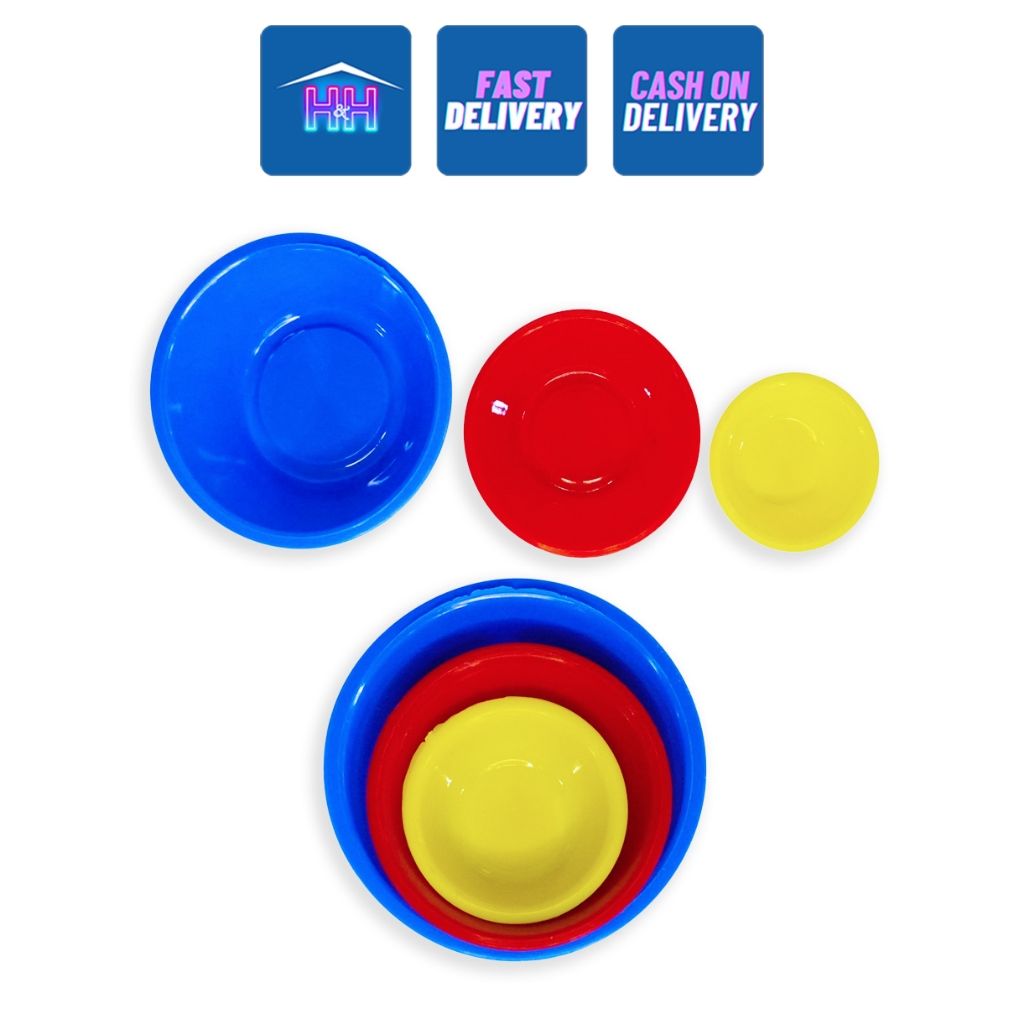 H&H 5pcs Puto Kutsinta Molder Colorful Plastic Molds Baking Tools ...