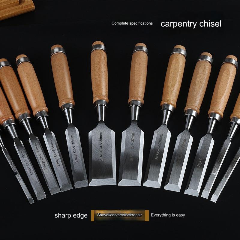 10-38mm Carpenter woodworking chisel wood chisel flat shovel special ...
