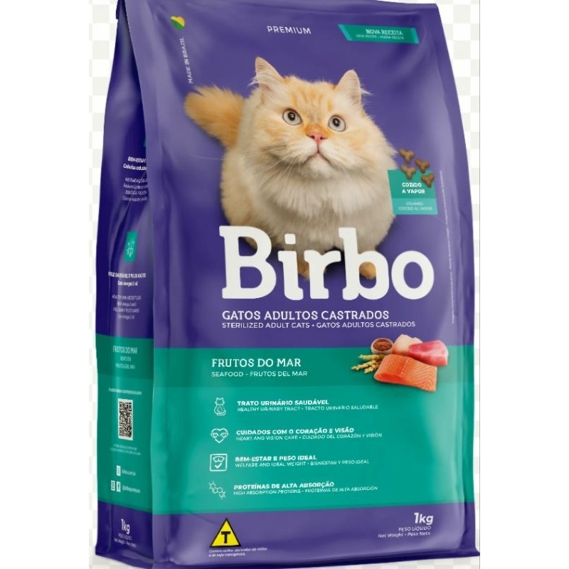 Birbo Adult Sterilized Catfood 1kg original packaging ( A Product of ...