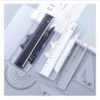 Japan-Designed Iron Ruler Set (4 pcs) | Shopee Philippines