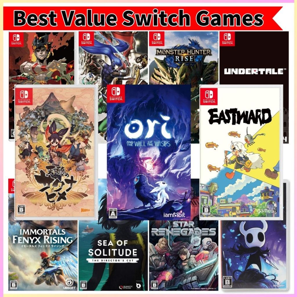 Best Value Nintendo Switch Games Unbeatable Prices English supported Direct from Japan Shopee Philippines