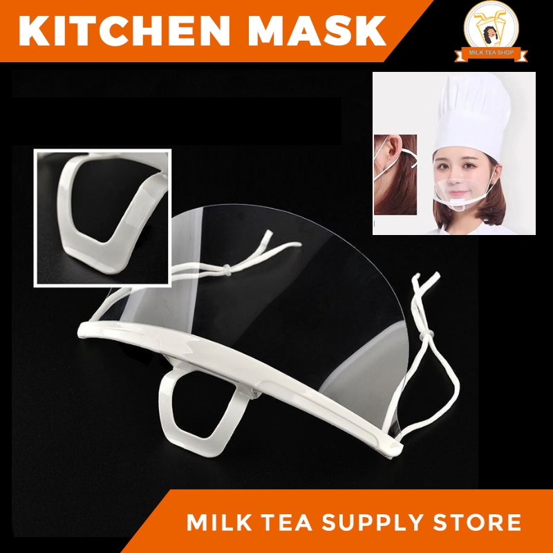 Transparent Face Mask Ultralight Anti-Fog Mask Special For Chef ...